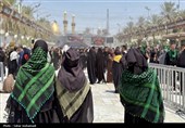 تصاویر ناب از شور و معنویت زائران بین الحرمین در آستانه اربعین حسینی