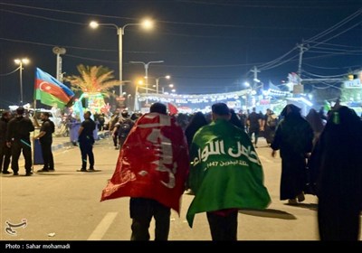 تصاویر ناب از شور و معنویت زائران بین الحرمین در آستانه اربعین حسینی لید: