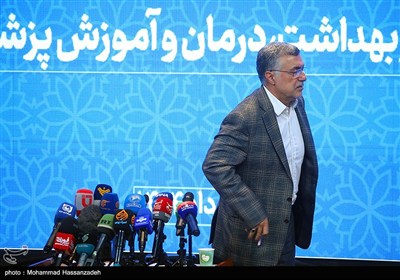 نشست خبری وزیر بهداشت،درمان و آموزش پزشکی