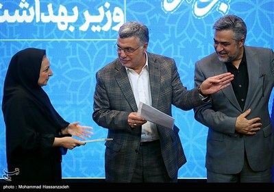نشست خبری وزیر بهداشت،درمان و آموزش پزشکی