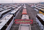اعزام 12 هزار زائر اربعین از بوشهر به مرز شلمچه با 425 سفر اتوبوسرانی
