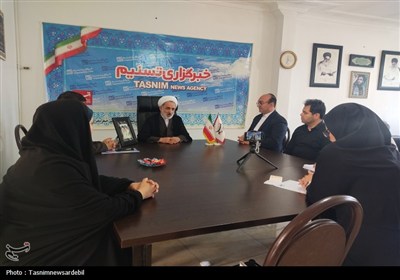 رئیس کل دادگستری استان اردبیل از نمایندگی خبرگزاری تسنیم بازدید کرد