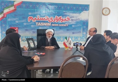 رئیس کل دادگستری استان اردبیل از نمایندگی خبرگزاری تسنیم بازدید کرد