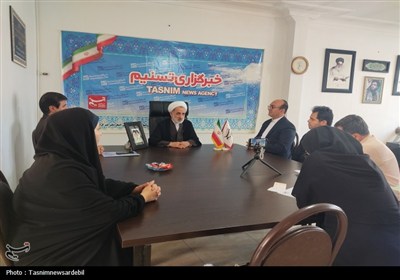 رئیس کل دادگستری استان اردبیل از نمایندگی خبرگزاری تسنیم بازدید کرد