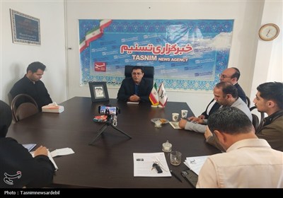 حضور مدیرکل ارتباطات و فناوری اطلاعات استان اردبیل در نمایندگی خبرگزاری تسنیم