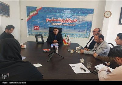 حضور مدیرکل ارتباطات و فناوری اطلاعات استان اردبیل در نمایندگی خبرگزاری تسنیم