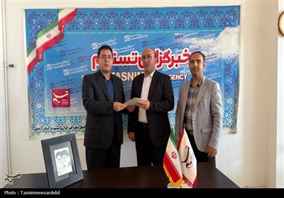 حضور مدیرکل ارتباطات و فناوری اطلاعات استان اردبیل در نمایندگی خبرگزاری تسنیم