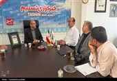 حضور مدیرکل دامپزشکی استان اردبیل در نمایندگی خبرگزاری تسنیم