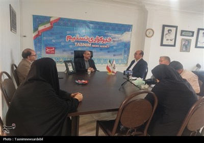 حضور مدیرکل دامپزشکی استان اردبیل در نمایندگی خبرگزاری تسنیم