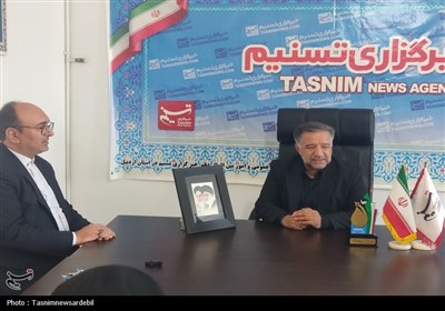 حضور مدیرکل آب و فاضلاب استان اردبیل در نمایندگی خبرگزاری تسنیم