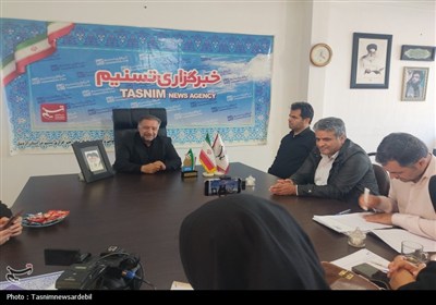 حضور مدیرکل آب و فاضلاب استان اردبیل در نمایندگی خبرگزاری تسنیم