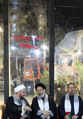 استقبال فلسطینی‌ها از نماینده رهبر انقلاب در موکب الاقصی