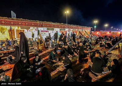پیاده روی شبانه در مسیر نجف به کربلا