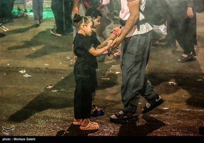 پیاده روی شبانه در مسیر نجف به کربلا