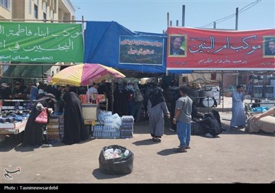 موکب شهدای اردبیل در کربلا؛ نگینی از عشق به سیدالشهدا (ع) به روایت تصویر