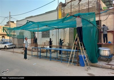 موکب شهدای اردبیل در کربلا؛ نگینی از عشق به سیدالشهدا (ع) به روایت تصویر