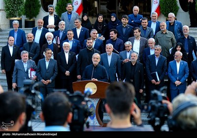 در حاشیه جلسه هیئت دولت