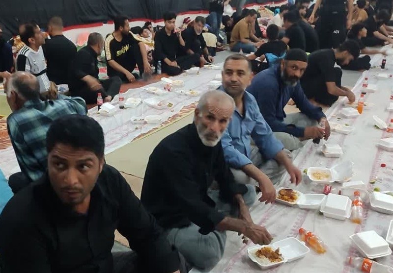 موکب‌های اربعین بوشهر در شلمچه؛ خادمان زائران حسینی در گرمای جنوب