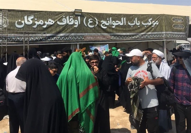 ‌خدمت‌رسانی موکب‌های هرمزگان از بندر خمیر تا کربلا/ 50 موکب پای کار آمد