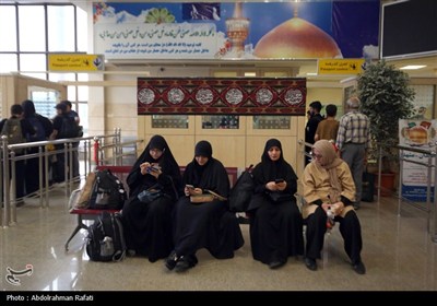 پرواز مسافران اربعین حسینی از فرودگاه همدان