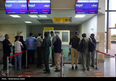 پرواز مسافران اربعین حسینی از فرودگاه همدان