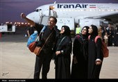 پرواز مسافران اربعین حسینی از فرودگاه همدان