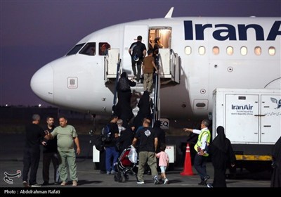 پرواز مسافران اربعین حسینی از فرودگاه همدان