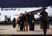 پرواز مسافران اربعین حسینی از فرودگاه همدان