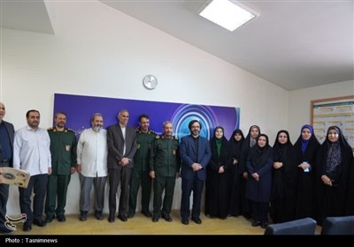 دیدار فرمانده سپاه زنجان با خبرنگاران صدا و سیما