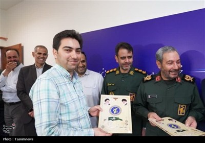 دیدار فرمانده سپاه زنجان با خبرنگاران صدا و سیما