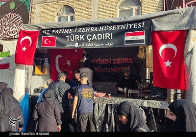 از استانبول تا کربلا؛ موکب حسینیه فاطمهالزهرای ترکیه میزبان عاشقان حسین(ع)