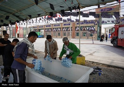 موکب احمد بن موسی (ع) شیراز، خادم زائران اربعین در مرز شلمچه