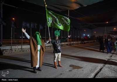 موکب احمد بن موسی (ع) شیراز، خادم زائران اربعین در مرز شلمچه