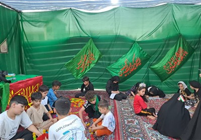 برنامه های فرهنگی ویژه کودکان و نوجوانان در موکب ثارالله شهرستان سلسله