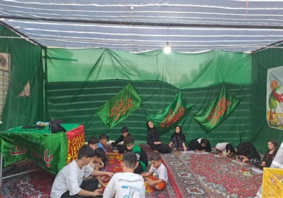برنامه های فرهنگی ویژه کودکان و نوجوانان در موکب ثارالله شهرستان سلسله