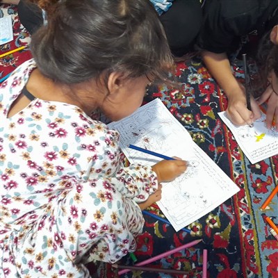 برنامه های فرهنگی ویژه کودکان و نوجوانان در موکب ثارالله شهرستان سلسله