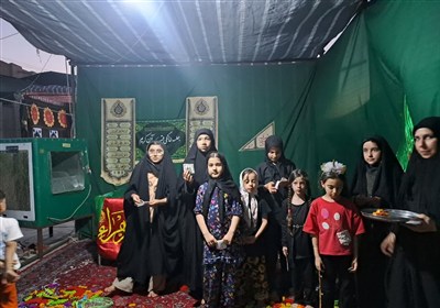 برنامه های فرهنگی ویژه کودکان و نوجوانان در موکب ثارالله شهرستان سلسله