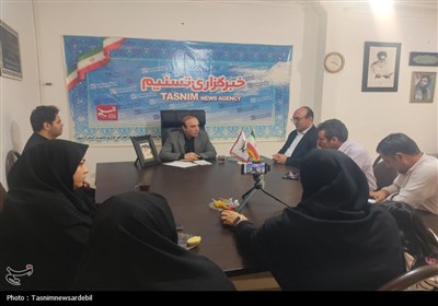 بازدید معاون اقتصادی استاندار اردبیل از تسنیم؛ تقدیر از خبرنگاران