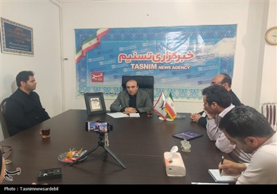بازدید معاون اقتصادی استاندار اردبیل از تسنیم؛ تقدیر از خبرنگاران