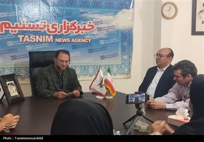 حضور عضو شورای شهر و مدیرعامل نیکوکاری در تسنیم اردبیل؛ تقدیر از خبرنگاران