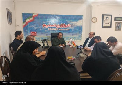حضور عضو شورای شهر و مدیرعامل نیکوکاری در تسنیم اردبیل؛ تقدیر از خبرنگاران