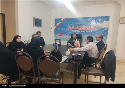 حضور عضو شورای شهر و مدیرعامل نیکوکاری در تسنیم اردبیل؛ تقدیر از خبرنگاران