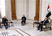 دیدار لاریجانی با رئیس جمهور عراق