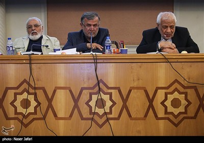 نشست دبیرکل حزب مؤتلفه اسلامی با خبرنگاران