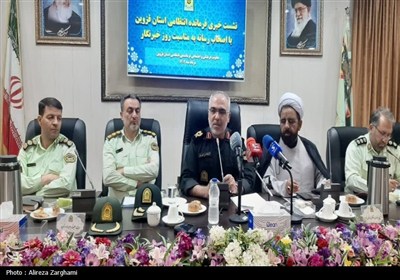 استان،پليس،قزوين،انتظامي،امنيت،فرمانده،برخورد،حضور،ارتقاي،مر ...