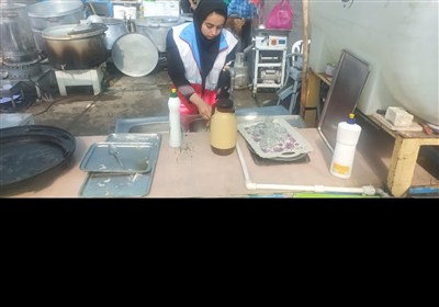 خدمت‌رسانی هلال احمر لرستان به زوار اربعین