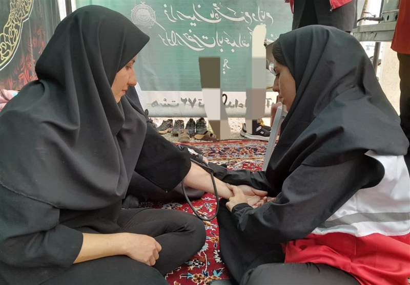 خدمت رسانی هلال‌احمر خوزستان به ۳۱ هزار و ۹۰۰ زائر اربعین