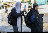 عبور زائران اربعین حسینی از مرز خسروی