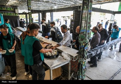 عبور زائران اربعین حسینی از مرز خسروی