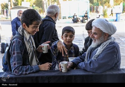 عبور زائران اربعین حسینی از مرز خسروی